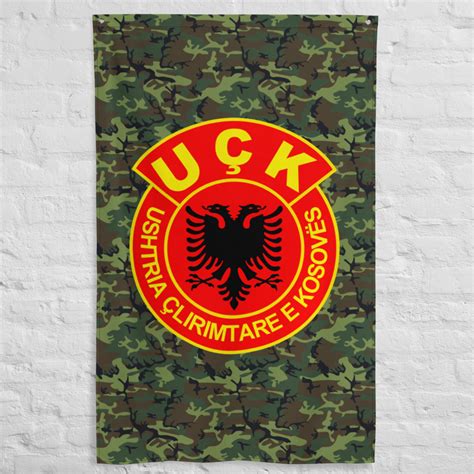 UÇK Camo Flag | LIRIA Albanian Clothing