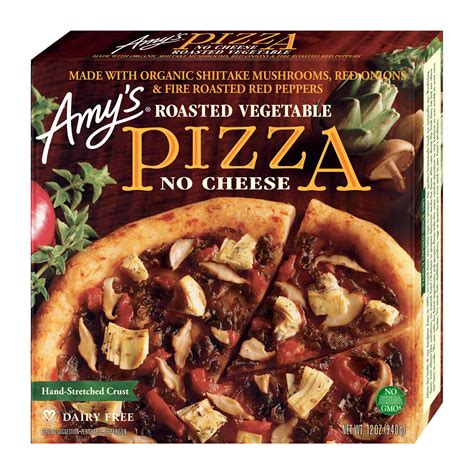 Amy's Kitchen Vegan Roasted Vegetable Pizza - Full Size, 12oz Box ...