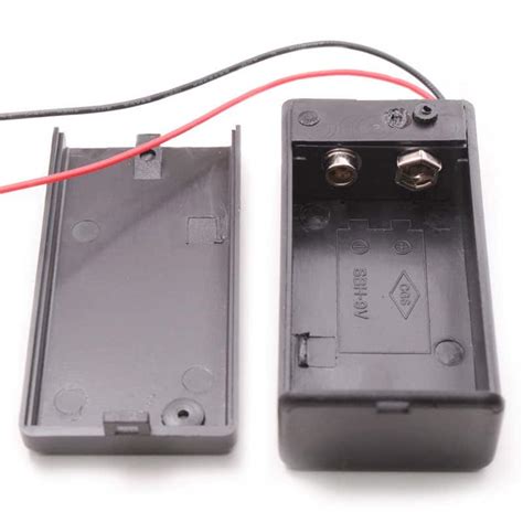 9v Battery Holder with Switch