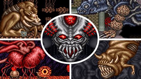 Contra III: The Alien Wars - All Bosses - YouTube