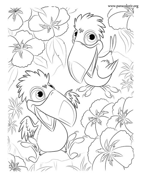 rio pictures coloring – Free Printables