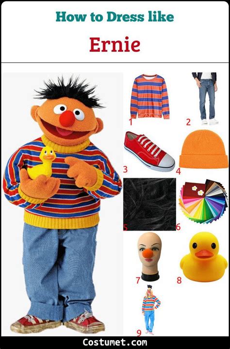 Bert & Ernie (Sesame Street) Costume for Cosplay & Halloween 2023 ...