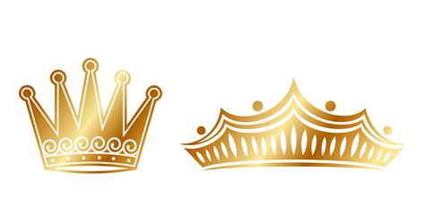 Gold Crown Vector Png | Free PNG Image