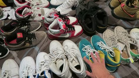 My shoe collection (VERY RARE) - YouTube