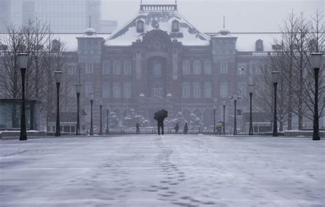 Pictures: Rare Heavy Snowfall Hits Tokyo - Business Insider