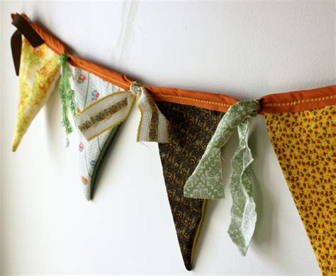 Fabric Bunting Autumn Wedding Fall Wedding Banner | Etsy