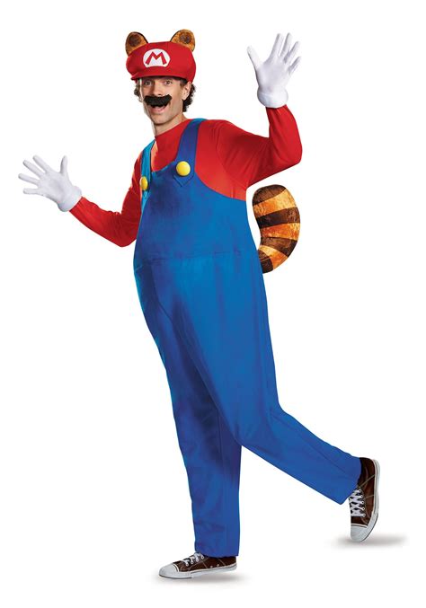 Adult Deluxe Mario Raccoon Costume