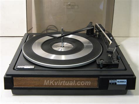 BSR McDonald 1410 automatic turntable