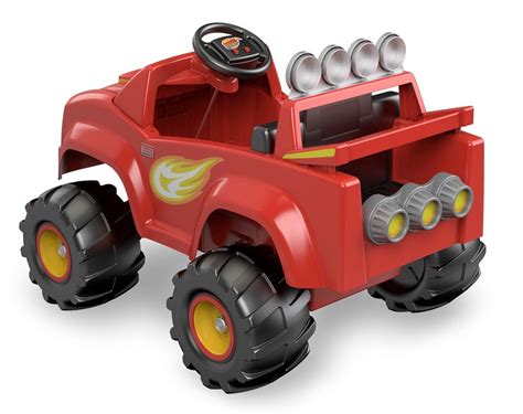 Amazon.com: Power Wheels Nickelodeon Blaze & the Monster Machines, Monster Truck: Toys & Games