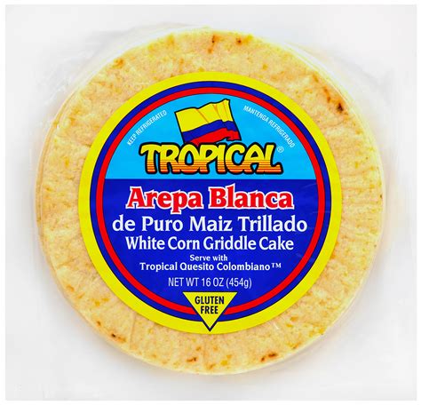 Arepa Blanca - Tropical Cheese