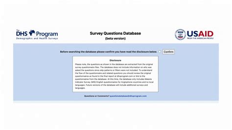 Luminare: New Survey Questions Database Makes for Quick and Easy Searching - The DHS Program Blog