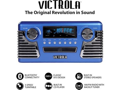 Victrola Retro Bluetooth Record Player