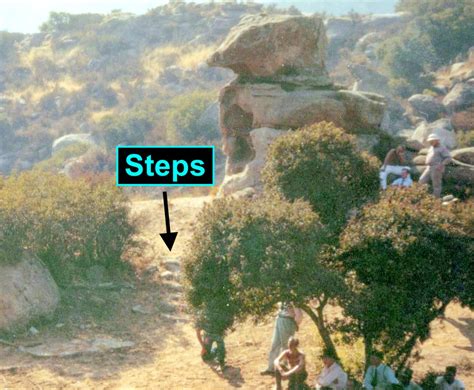 Iverson Movie Ranch: Ancient movie steps near Lone Ranger Rock may be ...