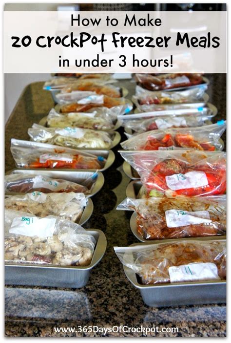 how-to-make-20-crockpot-freezer-meals-in-under-3-hours-1 - 365 Days of Slow Cooking and Pressure ...