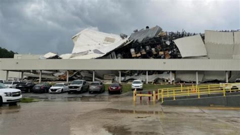 North Carolina: Photos capture tornado damage at Pfizer building