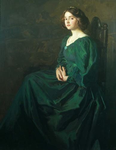 "The Green Gown" (19th or 20th century) Thomas Edwin Mosty… | Flickr