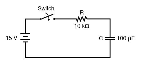 Rc Circuit Voltage Across Capacitor