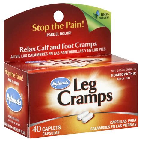 Hyland's Leg Cramps, with Quinine, Caplets, 40 caplets