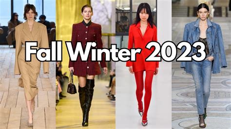 FALL WINTER 2023 Fashion Trends - YouTube