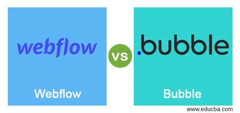 Webflow vs bubble | Top Differences of Webflow vs bubble