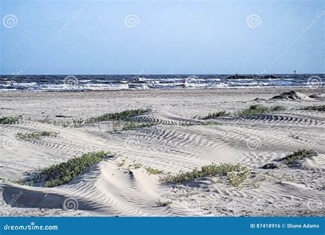 The Beach at Grand Isle, Louisiana Stock Photo - Image of coast, outdoors: 87418916