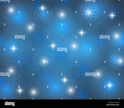 Christmas blue background with snowflakes Stock Vector Image & Art - Alamy