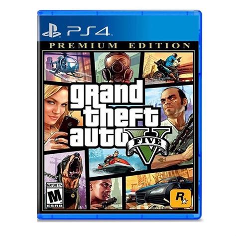 Compra GTA V PREMIUM EDITION ONLINE PS4 desde tu casa en simples pasos