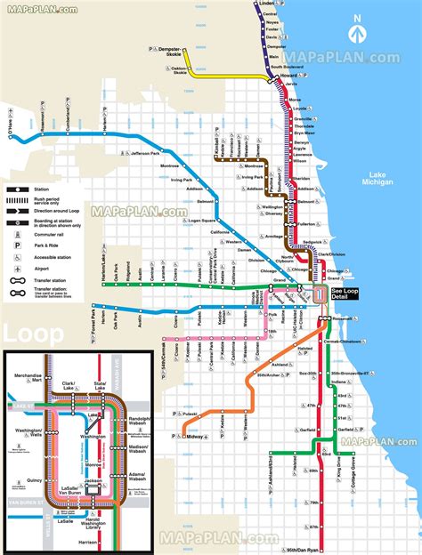 Chicago Subway Map Inat Subway Map Chicago Map Map | Images and Photos ...