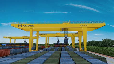 Main Mechanism Drive Modes and Layout Forms of Container Gantry Cranes ...