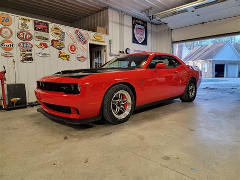 New wheels finally on the car. | SRT Hellcat Forum