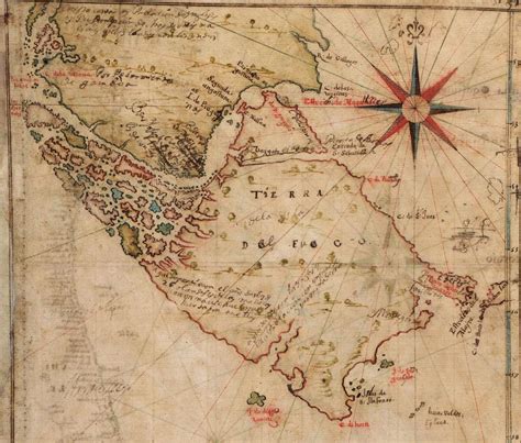 1630 Map Of Strait Of Magellan Photograph by Everett - Pixels