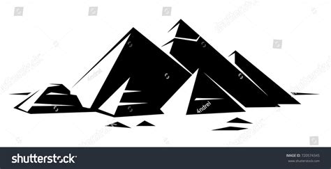 28,999 Pyramid Silhouette Images, Stock Photos & Vectors | Shutterstock