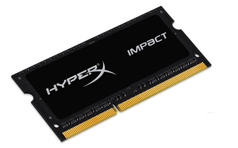 MEMORIA SODIMM DDR3 KINGSTON HYPERX IMPACT 8GB 1600MHZ