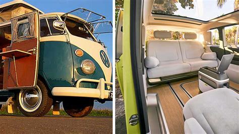 VW’s Hippy Camper Van Is Electric Now (and Possibly Vegan)