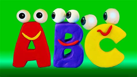 Learn ABC with surprise eggs and Play-Doh alphabet I ABC 123 Playhouse Stop motion - YouTube