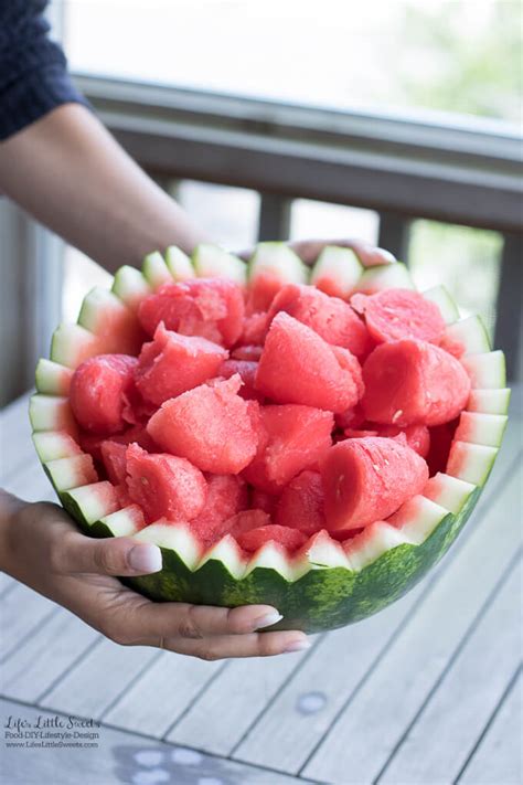 Watermelon Bowl (Fruit, Summer, Feeds a Crowd) - Life's Little Sweets