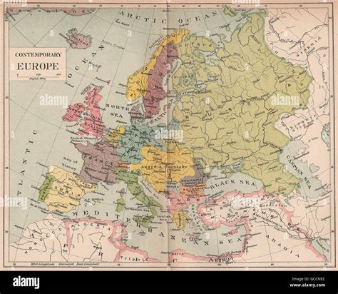 Europe 1815 map hi-res stock photography and images - Alamy