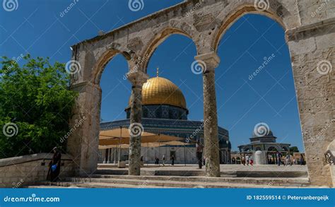 Temple Mount, Jerusalem, Israel, Mountain Moriah Editorial Stock Image ...