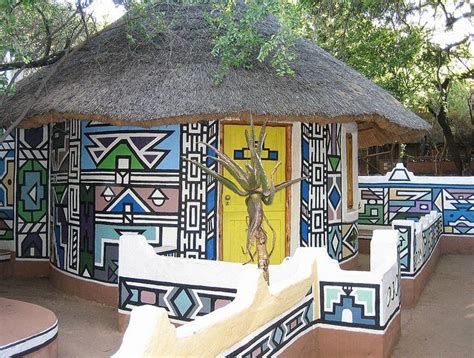 Ndebele Village, Lesedi Cultural Village, Johannesburg, Gauteng, South ...