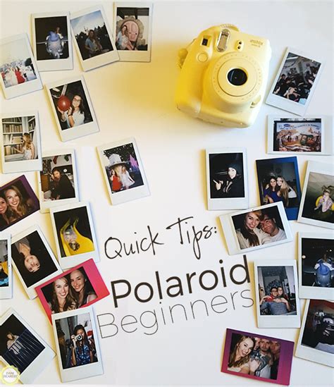 Quick Tips for Polaroid Beginners