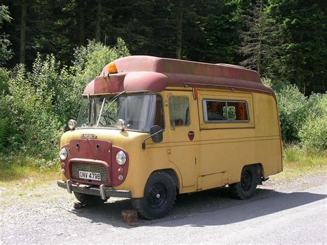 Vintage Morris LD ex-ambulance camper 1964