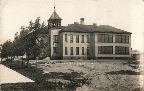 High School Foley, MN Postcard