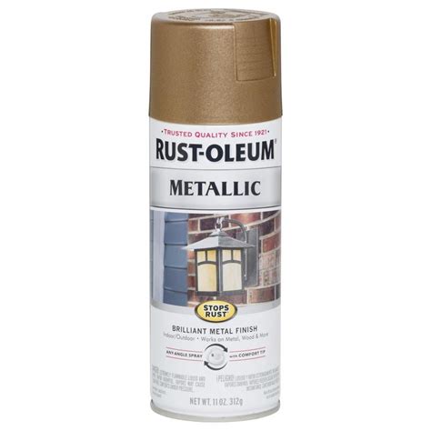 Rust-Oleum Stops Rust General Purpose Gloss Antique Brass Metallic ...