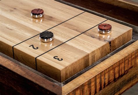 Shuffleboard table reclaimed wood | Games | Dunke Design