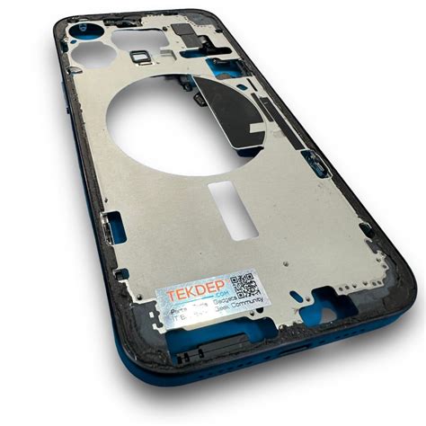 OEM Pull Frame Housing + Component iPhone 15 Pro Max Blue Titanium ...