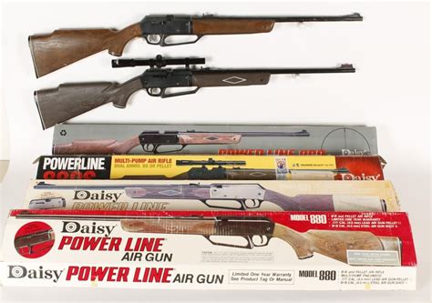 Lot of Daisy Powerline 880 Air Rifles