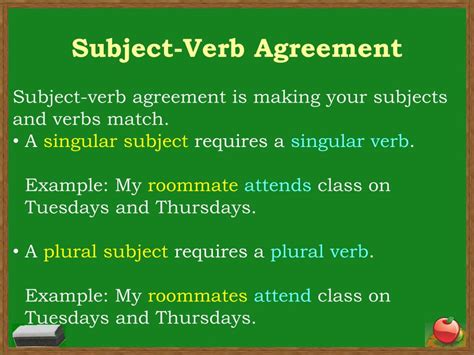 PPT - Subject-Verb Agreement PowerPoint Presentation, free download ...