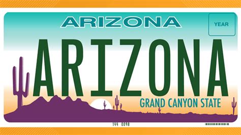 ADOT changes license plate font after resuming production | 12news.com