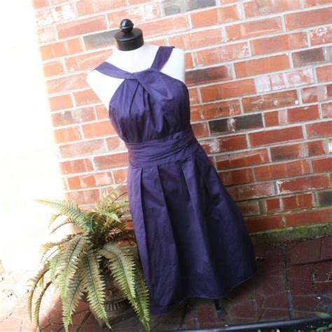 🌹SALE Gorgeous Purple Eggplant Halter Dress