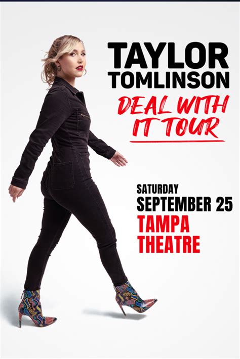 TaylorTomlinson_Poster - Tampa Theatre